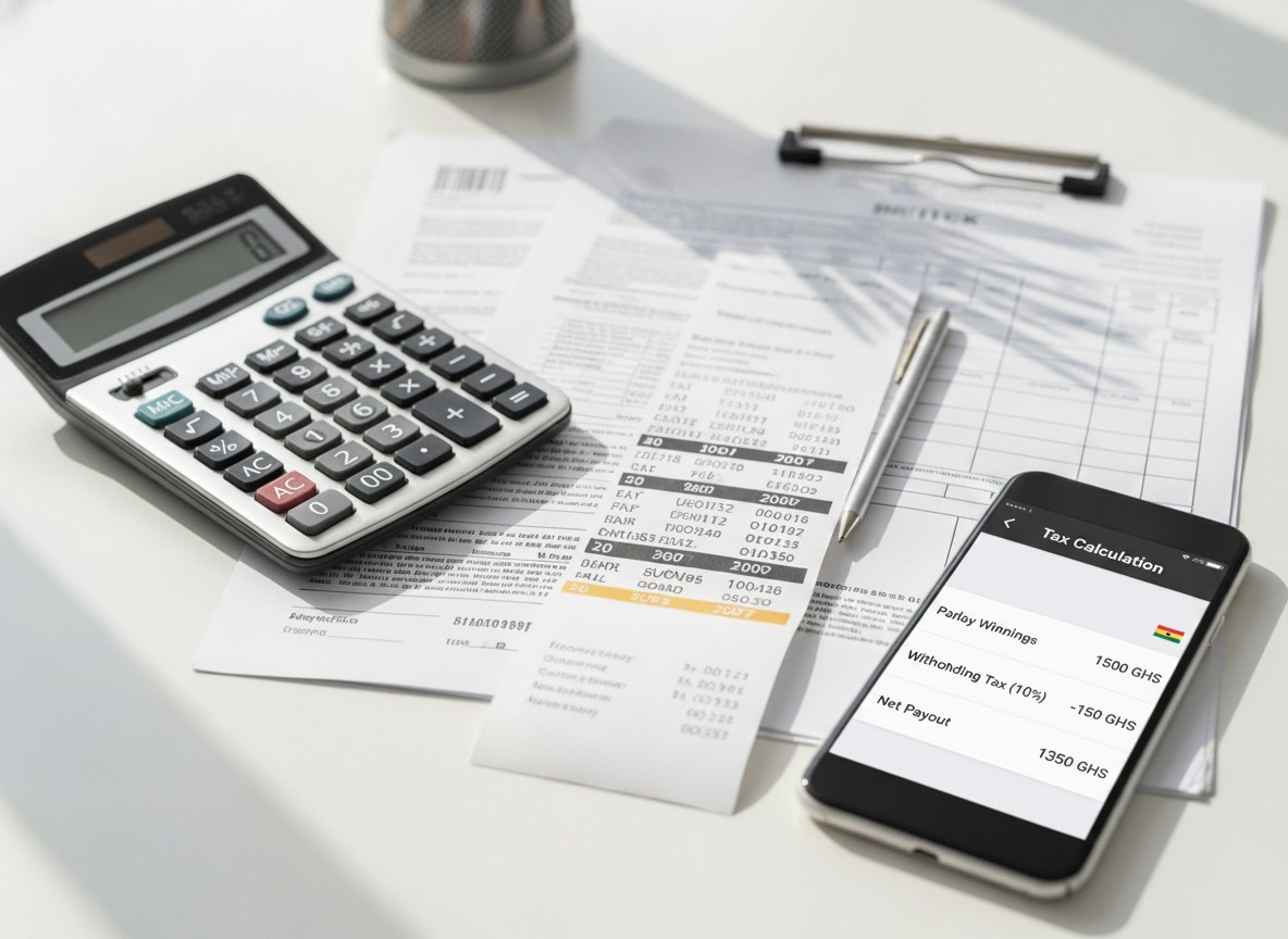 Withholding Tax on Parlay Betting Winnings in Ghana